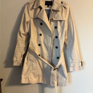 Banana Republic Light Tan Trench Coat